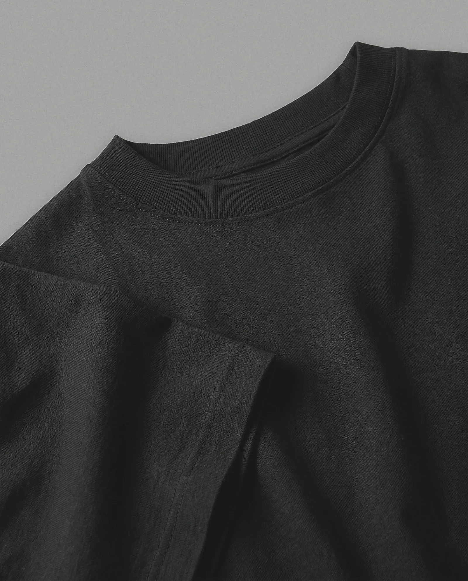 NINE BOROUGH in BLACK, Stoff- und Farbdetail